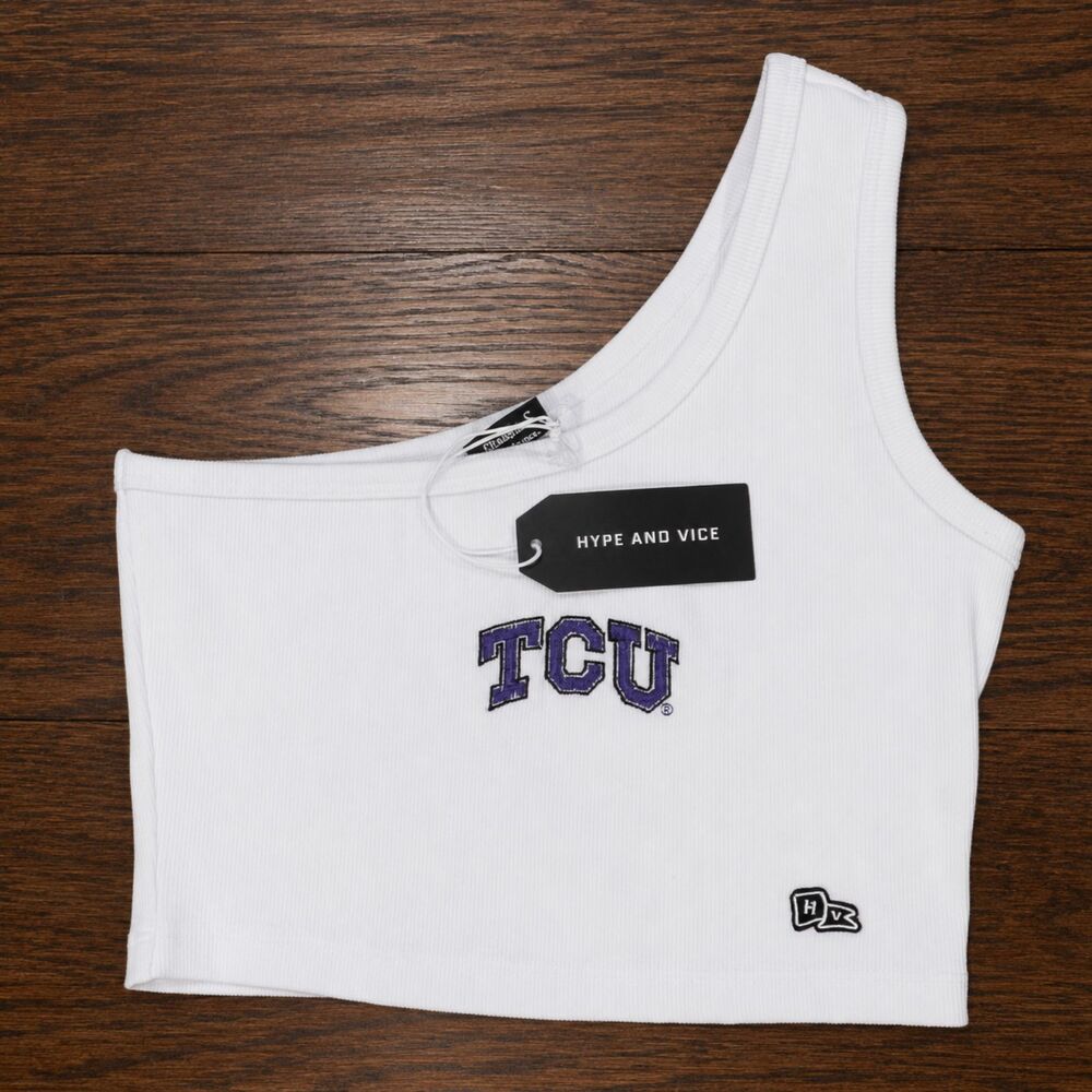 NWT Hype & Vice TCU White Crop Top Womens Size XS